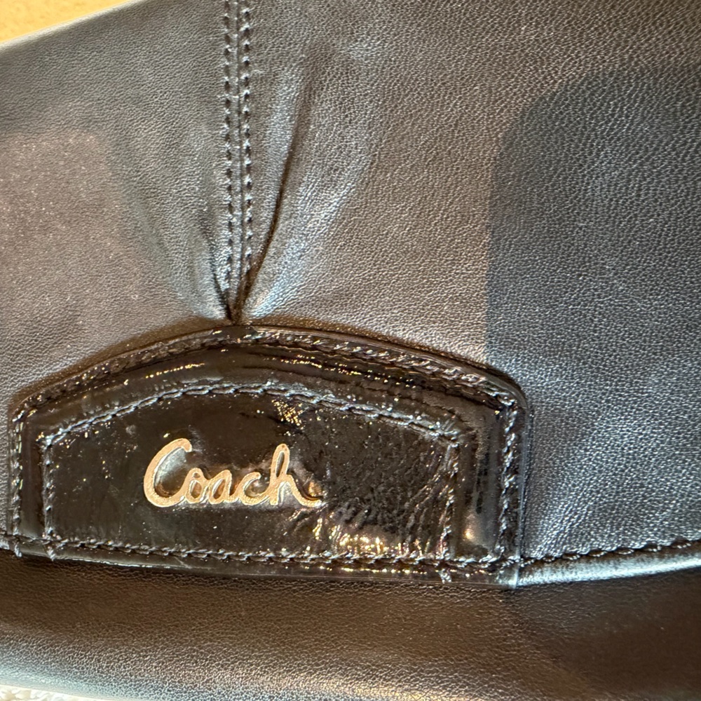 Coach Black Wristlet Clutch - Picture 2 of 5